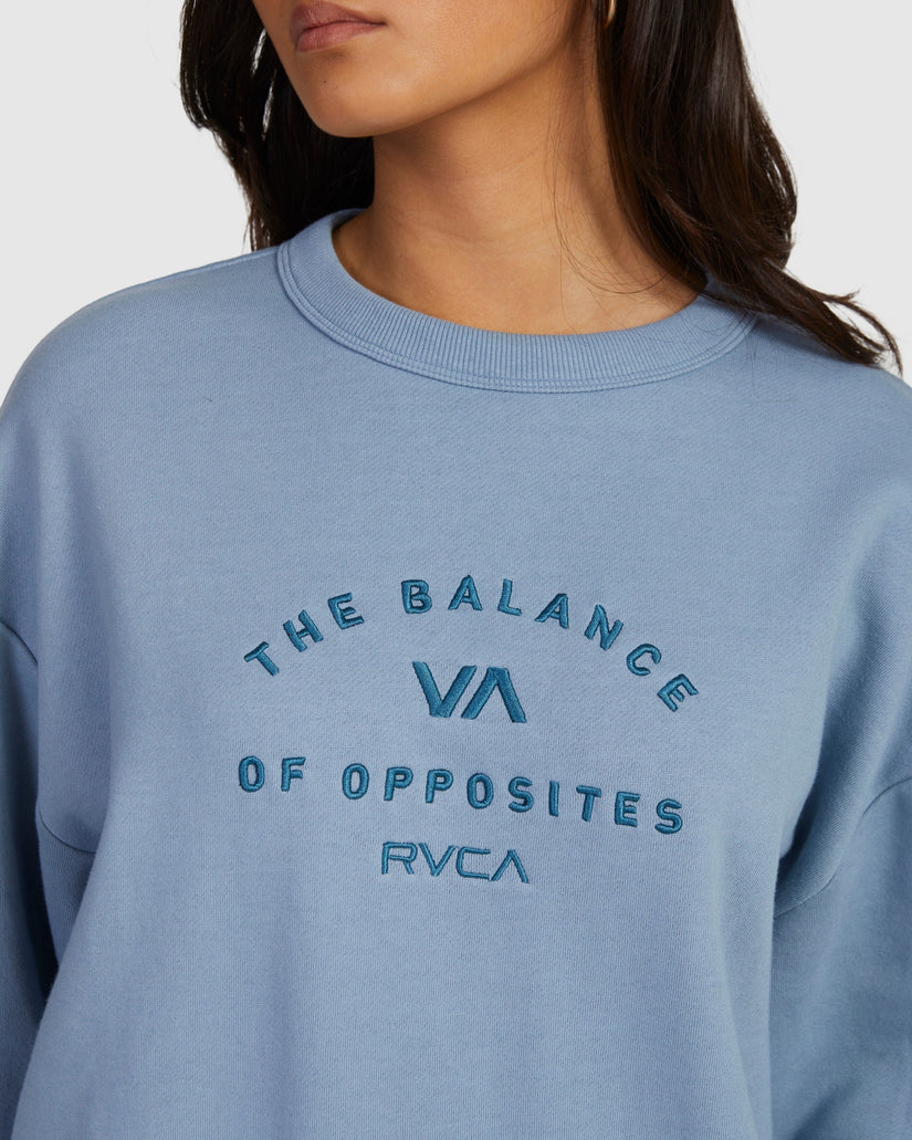 Bold RVCA Vintage Crew Sweatshirt