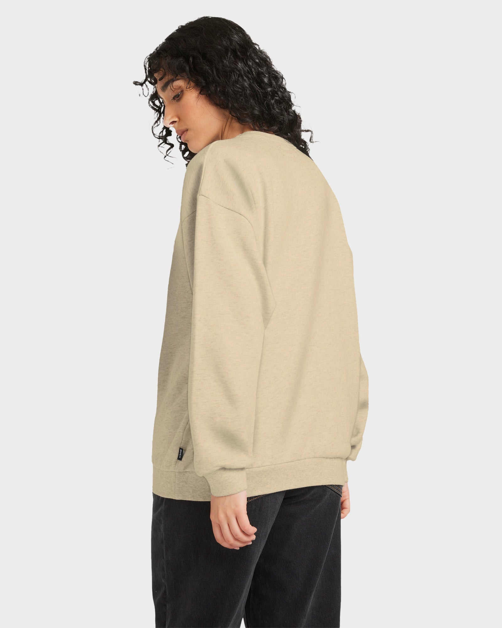 Womens Bold RVCA Crew Neck