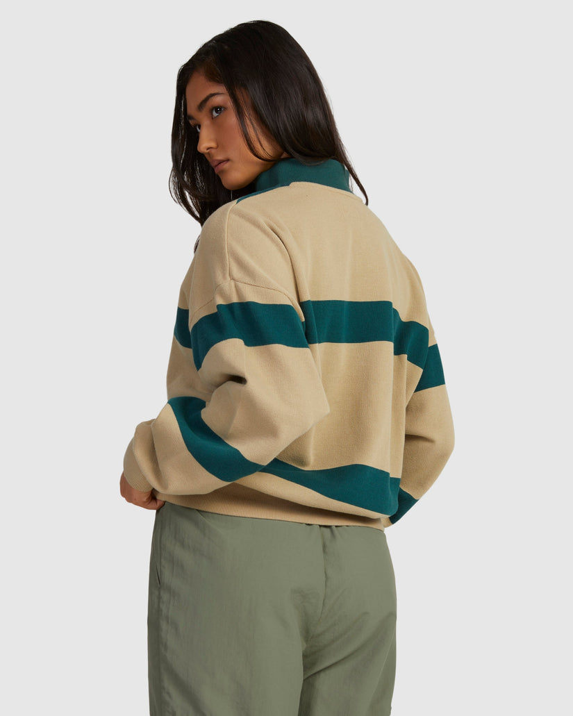 Womens Haru Quarter Zip Jumper