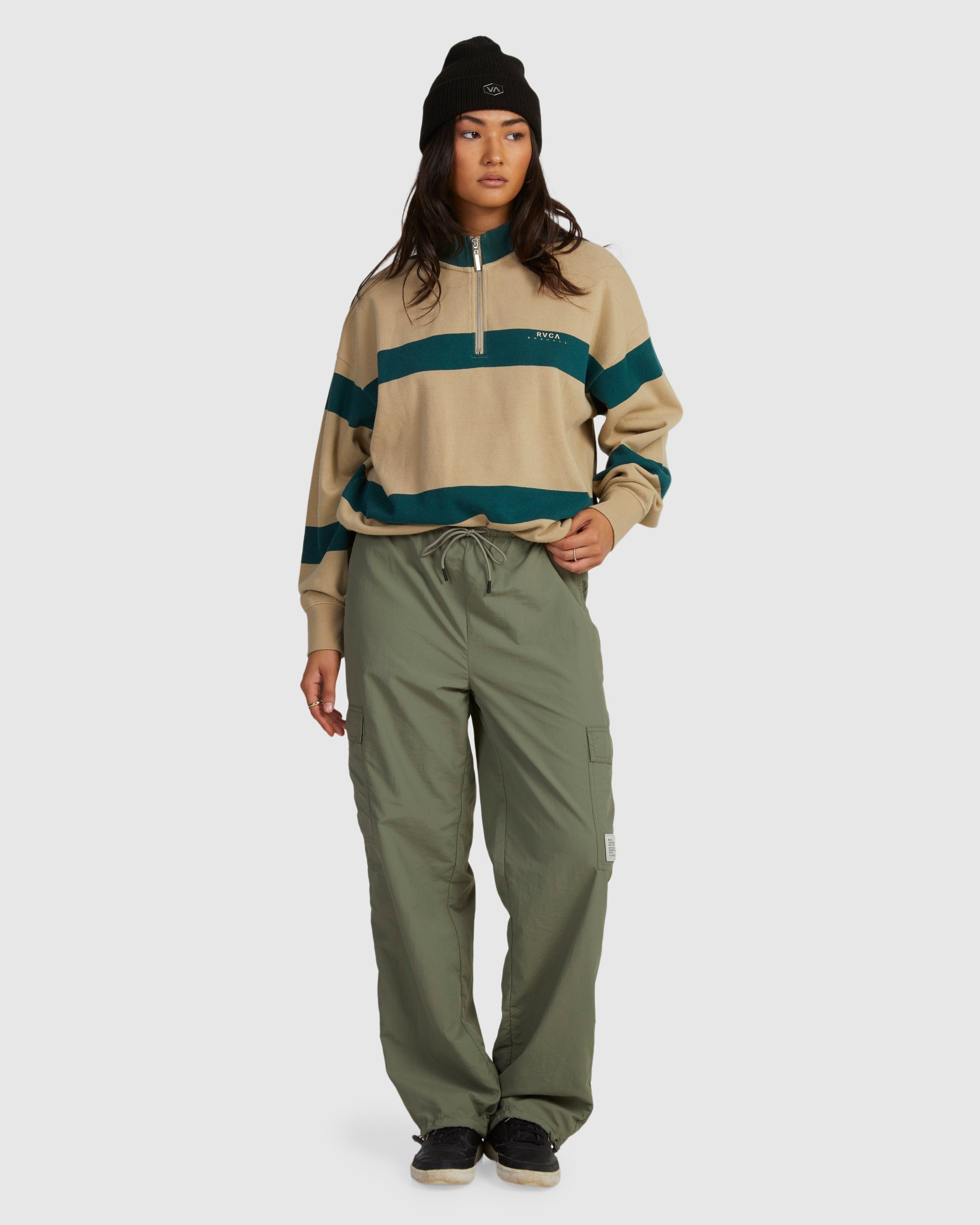 Womens Haru Quarter Zip Jumper