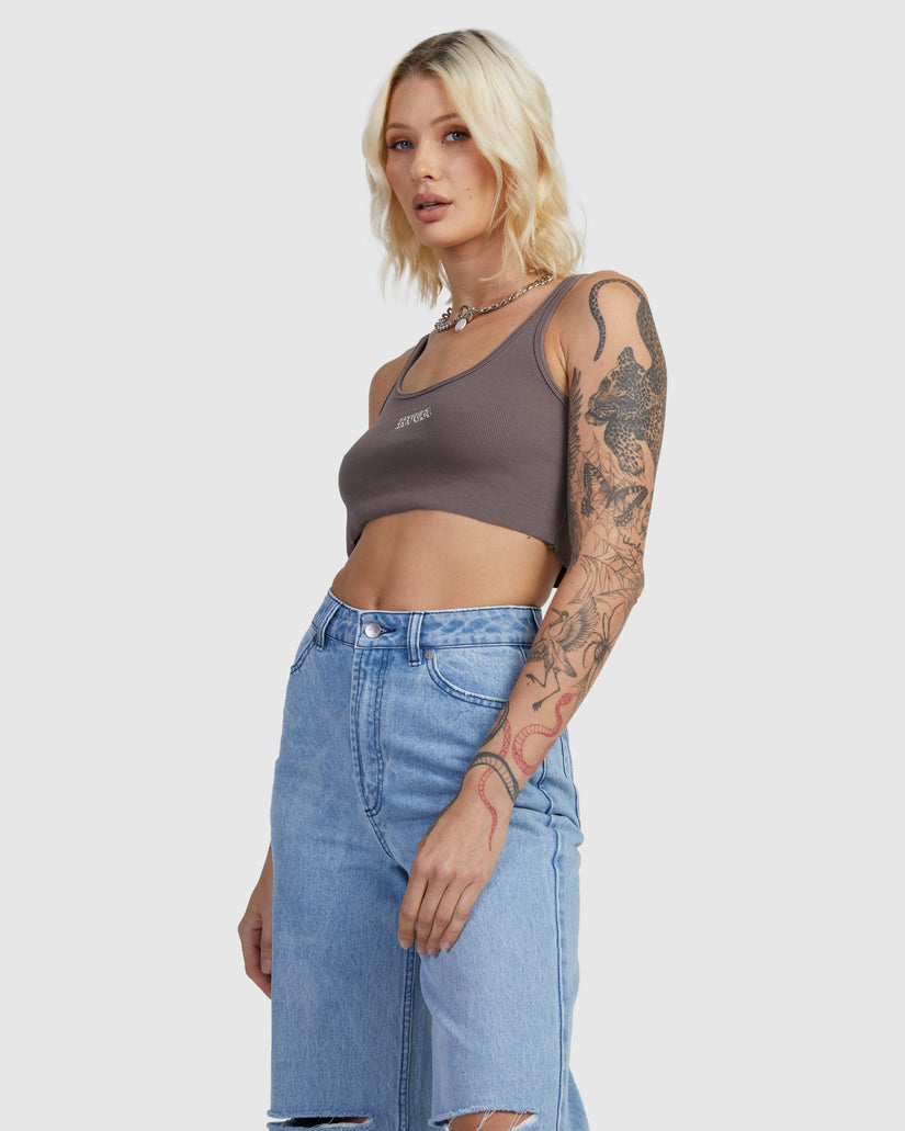 Old RVCA Cropped Tank