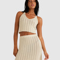 Womens Crochet Halter Top