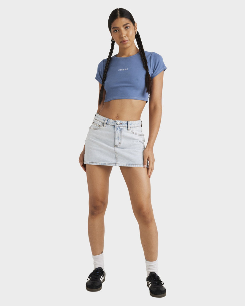 Womens Buzzed Half Baby T-Shirt
