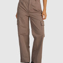 Womens Twill Cargo Pant