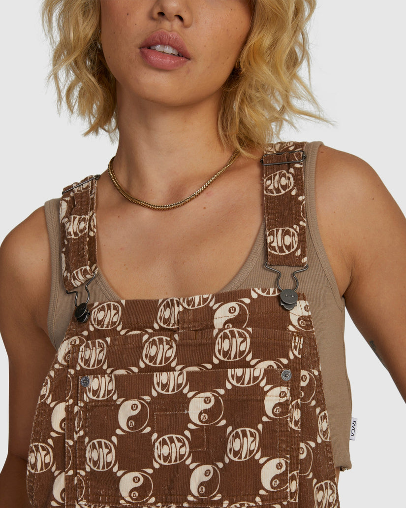 Womens RVCA Healing Sloucher Overall
