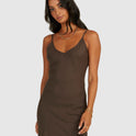 Off Duty Bias Mini Dress