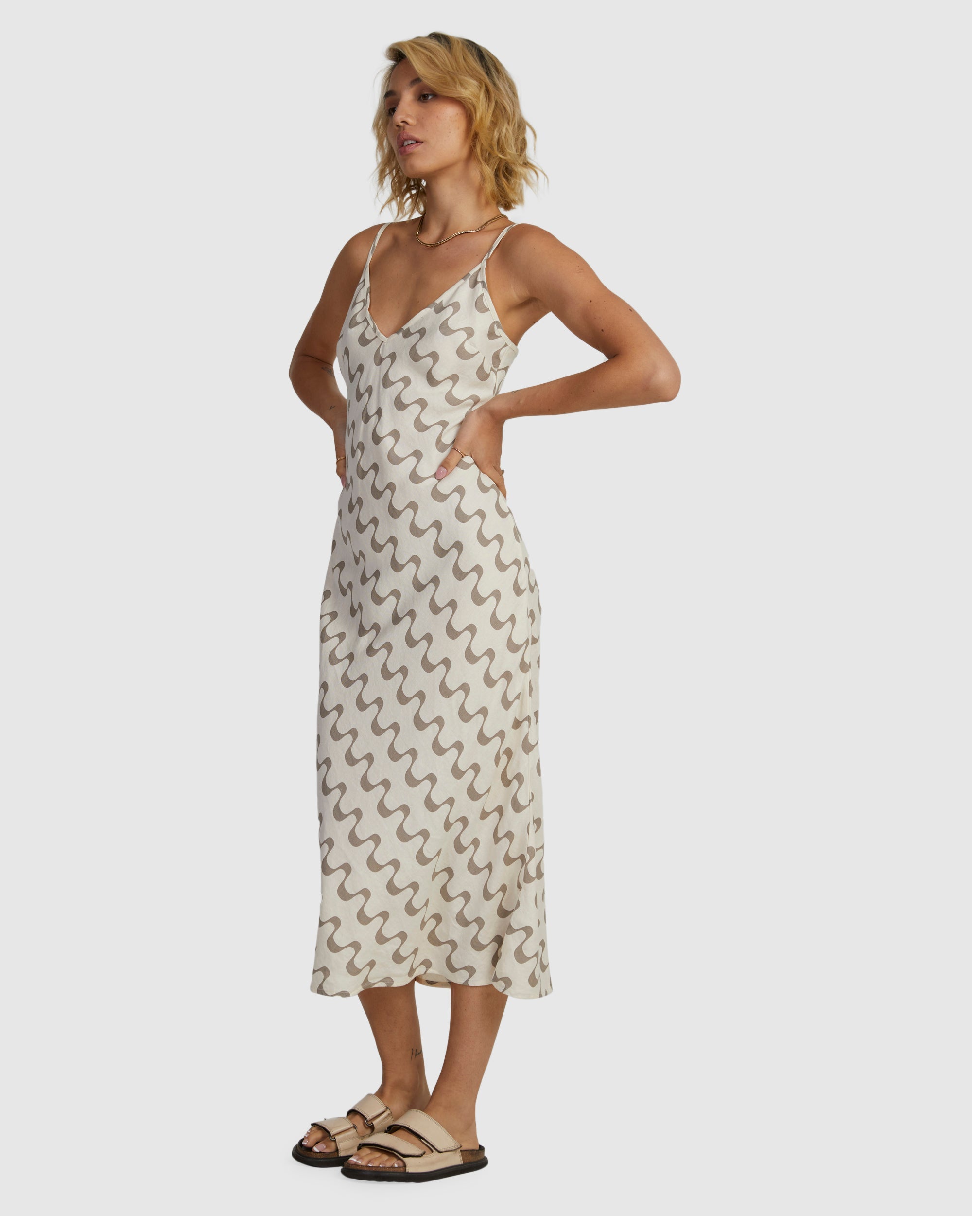 Happy Hour Everyday Bias Midi Dress