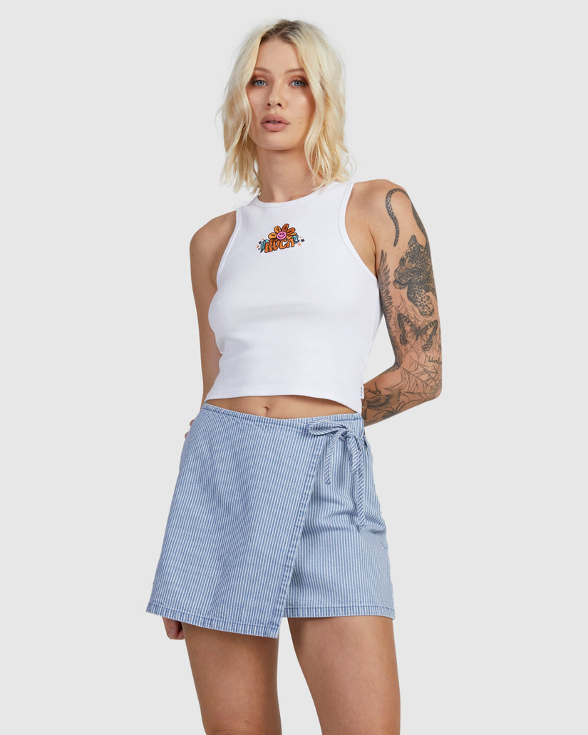 Wrapped Mini Skirt