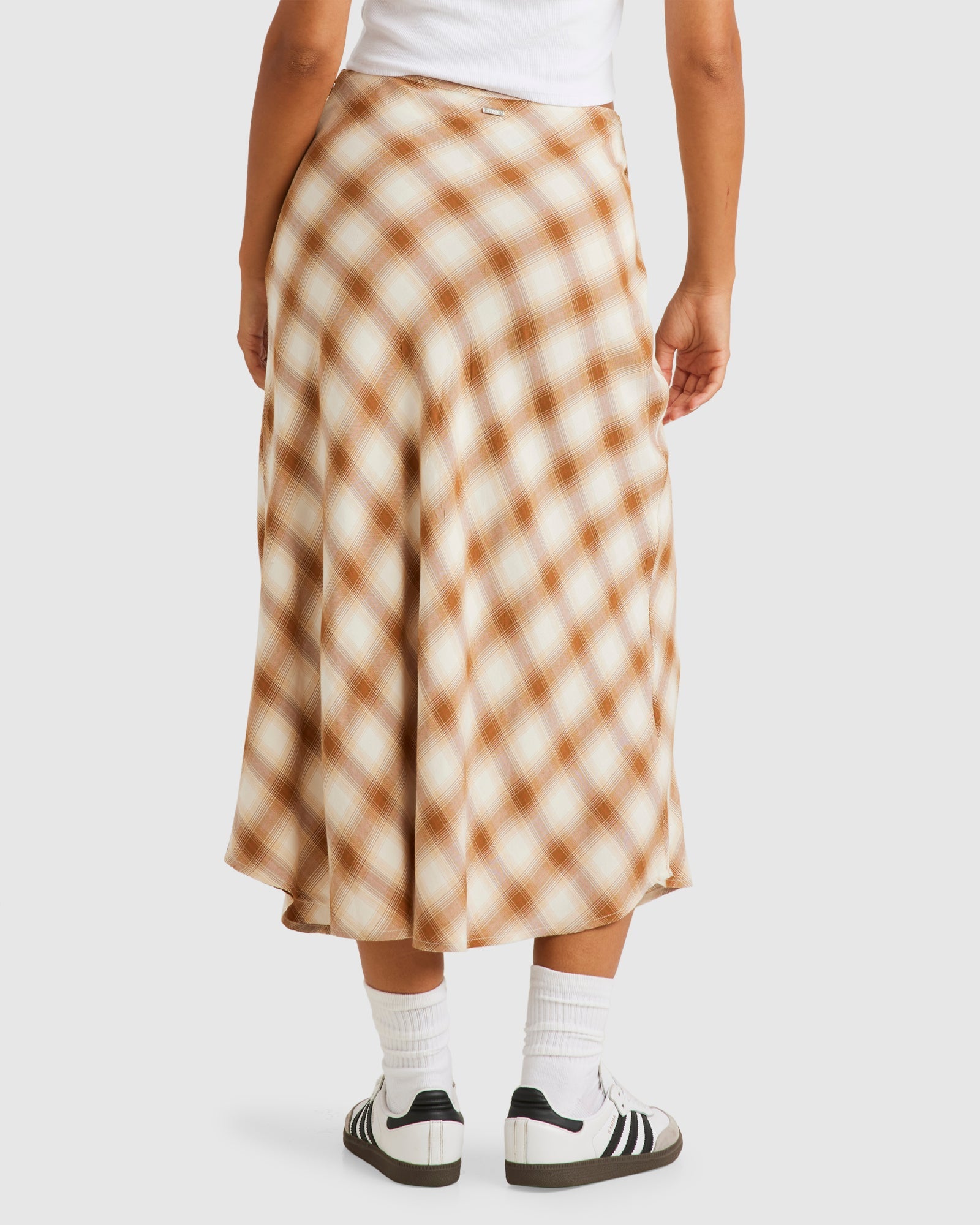 Womens Plaid Annika Skirt