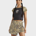 Womens Wrapped Cargo Skirt