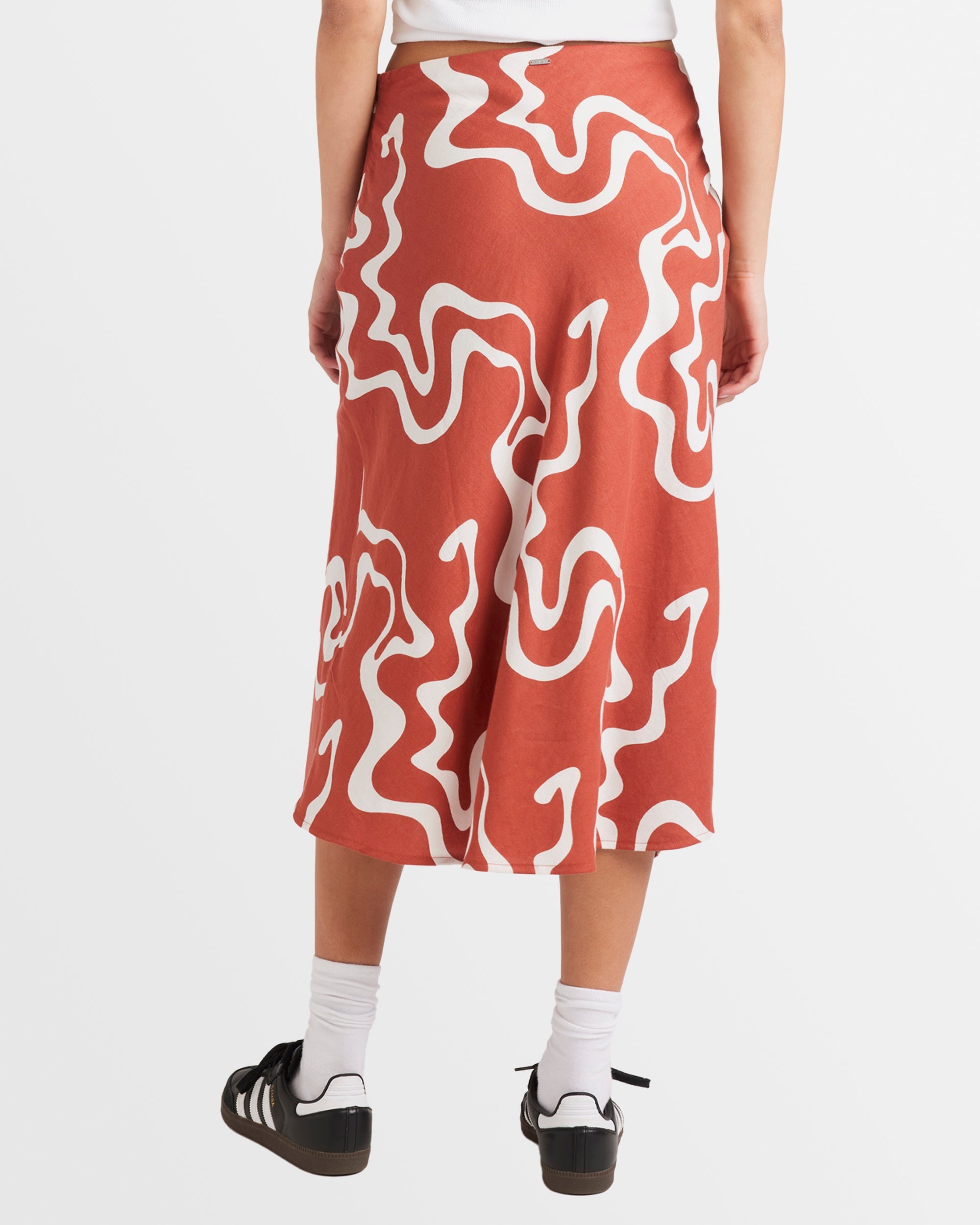 Spilt Annika Midi Skirt