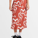 Spilt Annika Midi Skirt