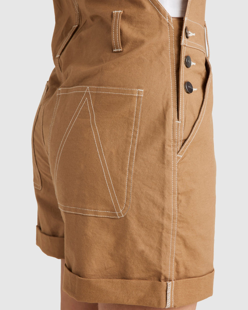 Womens Spring Shift Sloucher Overalls