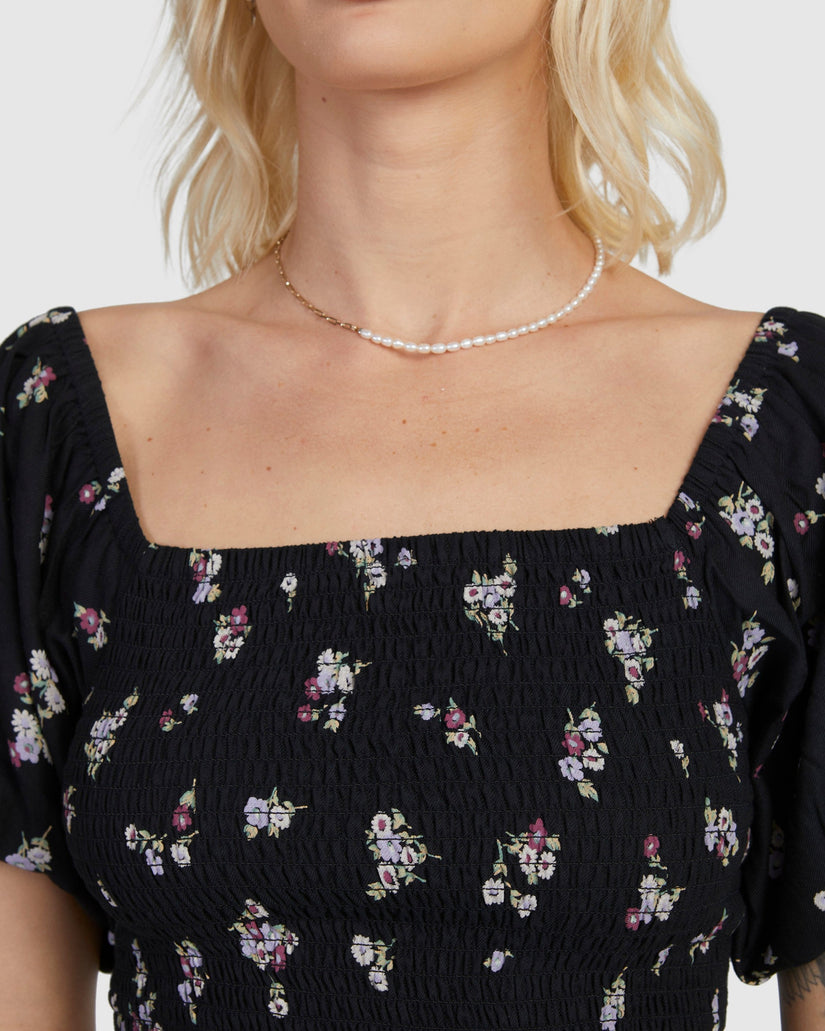Sprinkle Smocked Top
