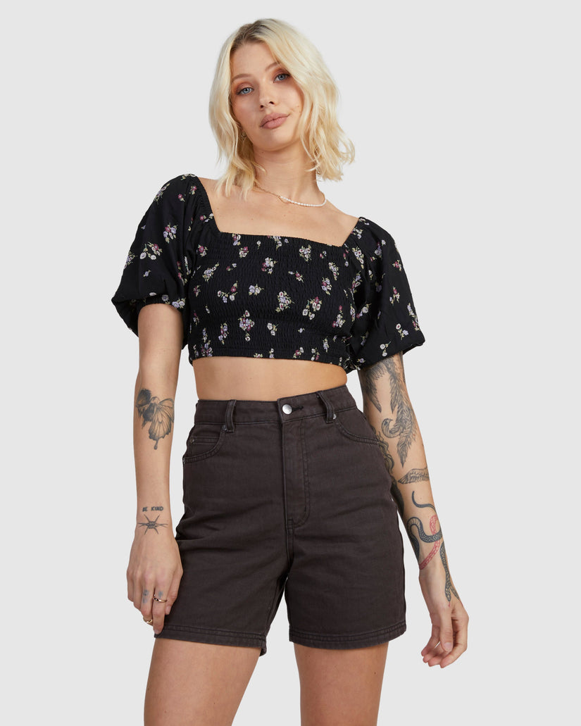 Sprinkle Smocked Top