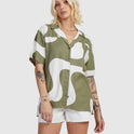 Womens Waves Overshirt