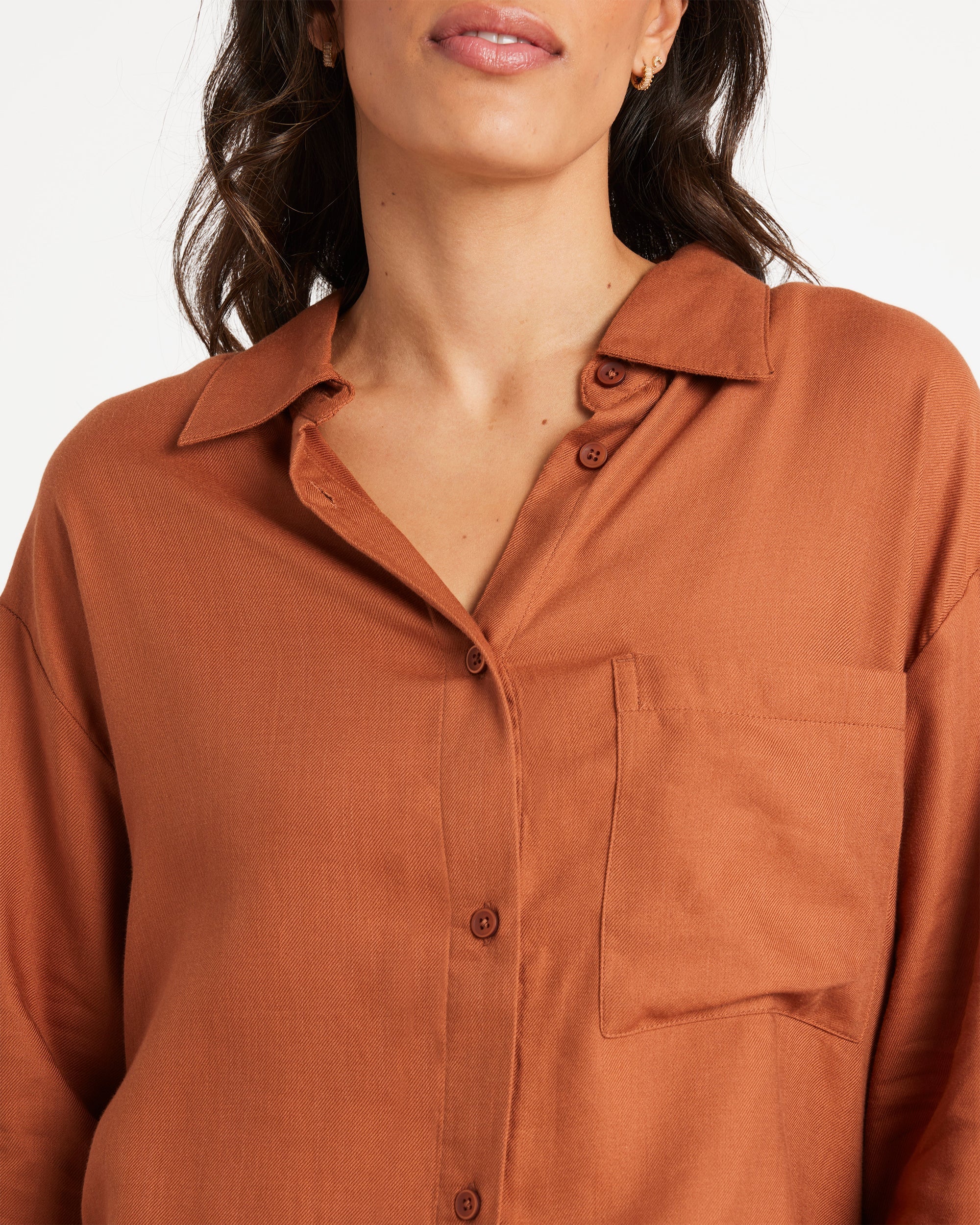 Womens Rvca Oversized Shirt