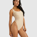 Womens Ripple Scooped One Piece
