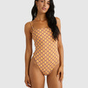 Womens Deco Tubular One Piece