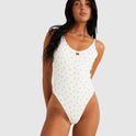 Womens Rose Bud One Piece