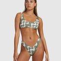 Waves Scooped Bralette Bikini Top