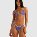 Womens Kelsey Fixed Tri Top Bikini Top