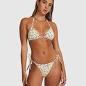 Womens Ground Cover Skimpy Tie Side Bikini Bottom