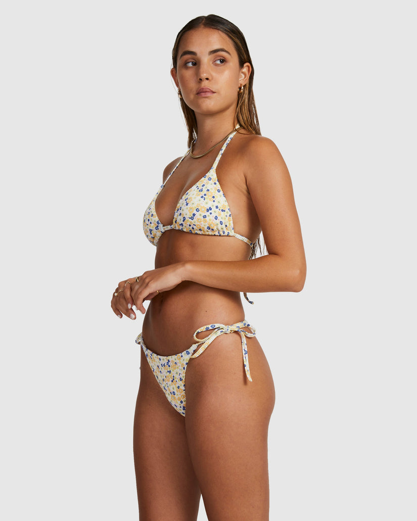 Womens Ground Cover Skimpy Tie Side Bikini Bottom