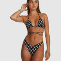 Womens Rvca Healing V Medium French Bikini Bottom
