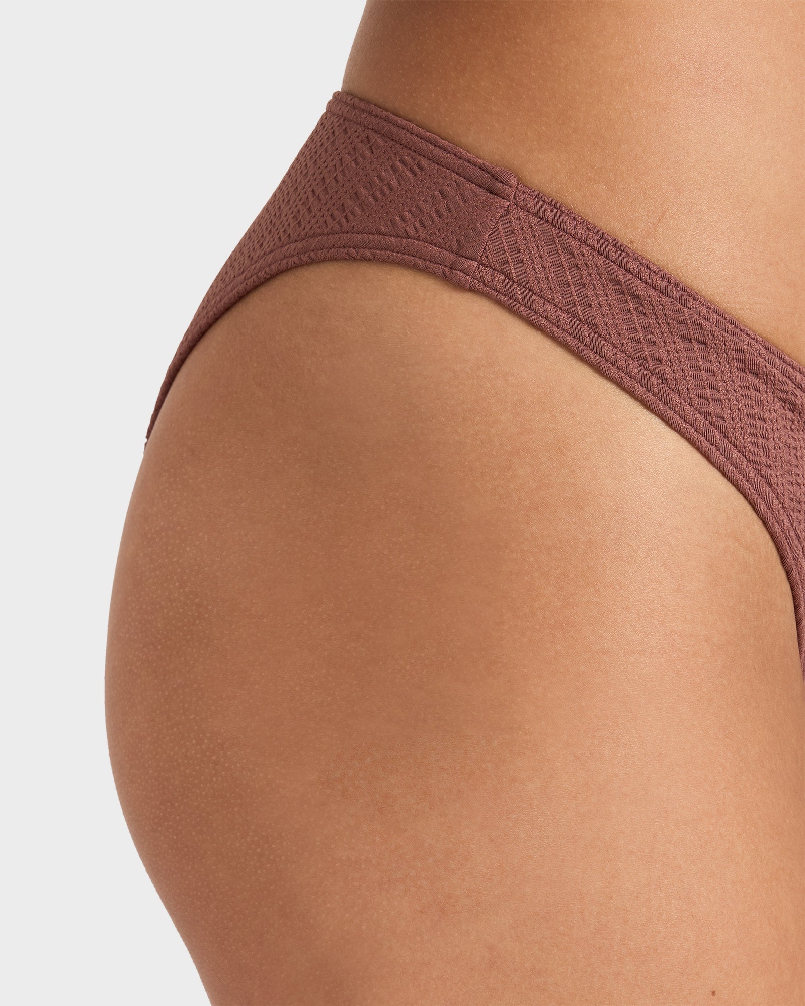 Womens Pucker Medium Bikini Botom