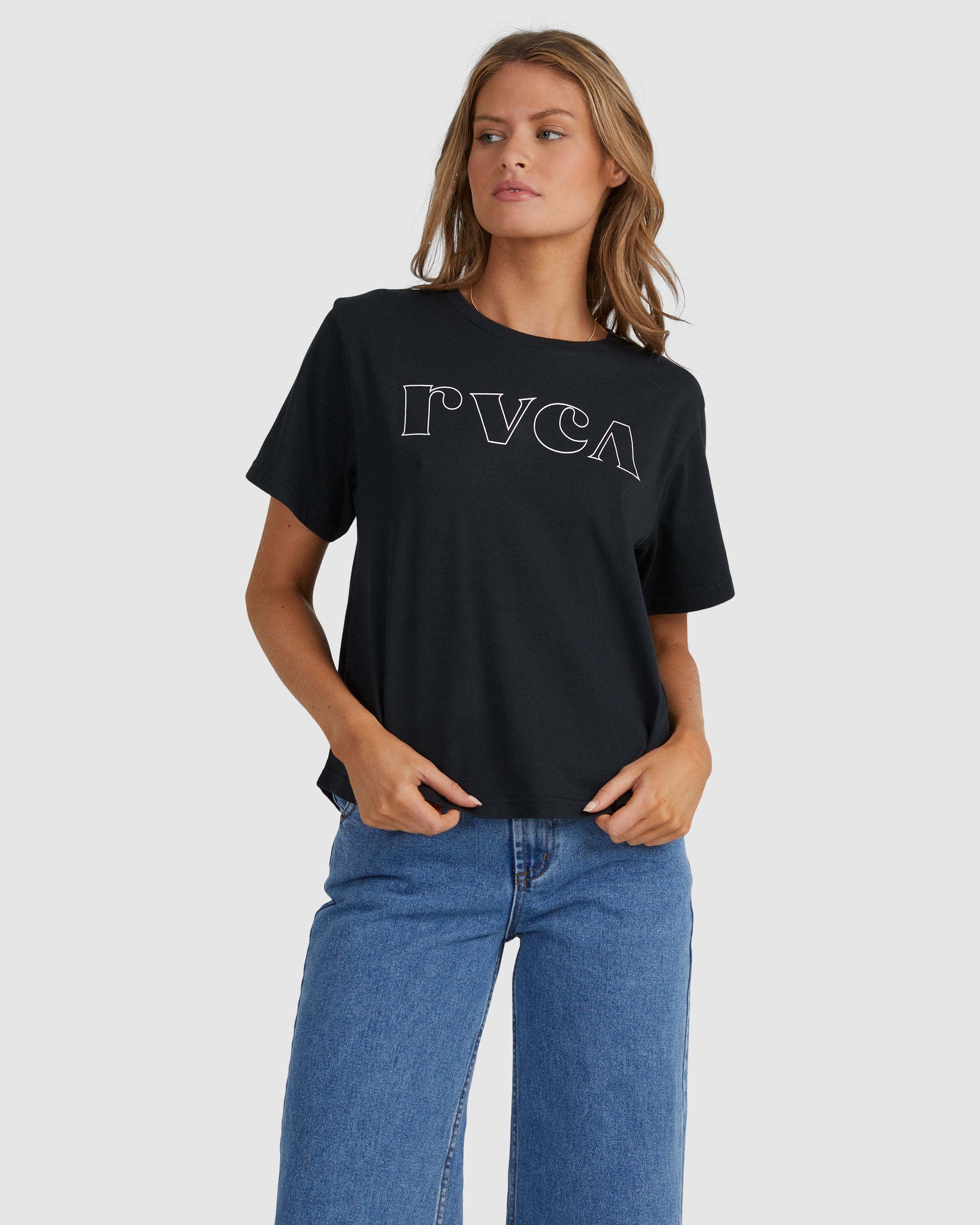 RVCA Curl Keyline Graphic T-Shirt