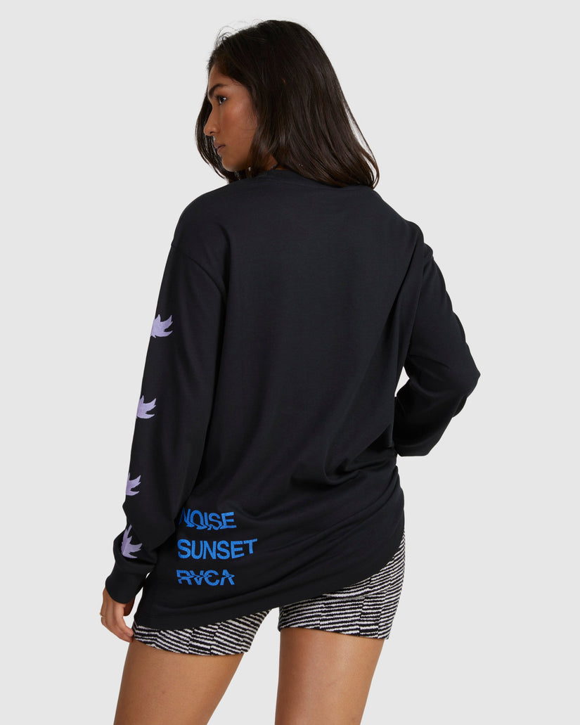 Womens Paradise Relaxed Long Sleeve T-Shirt