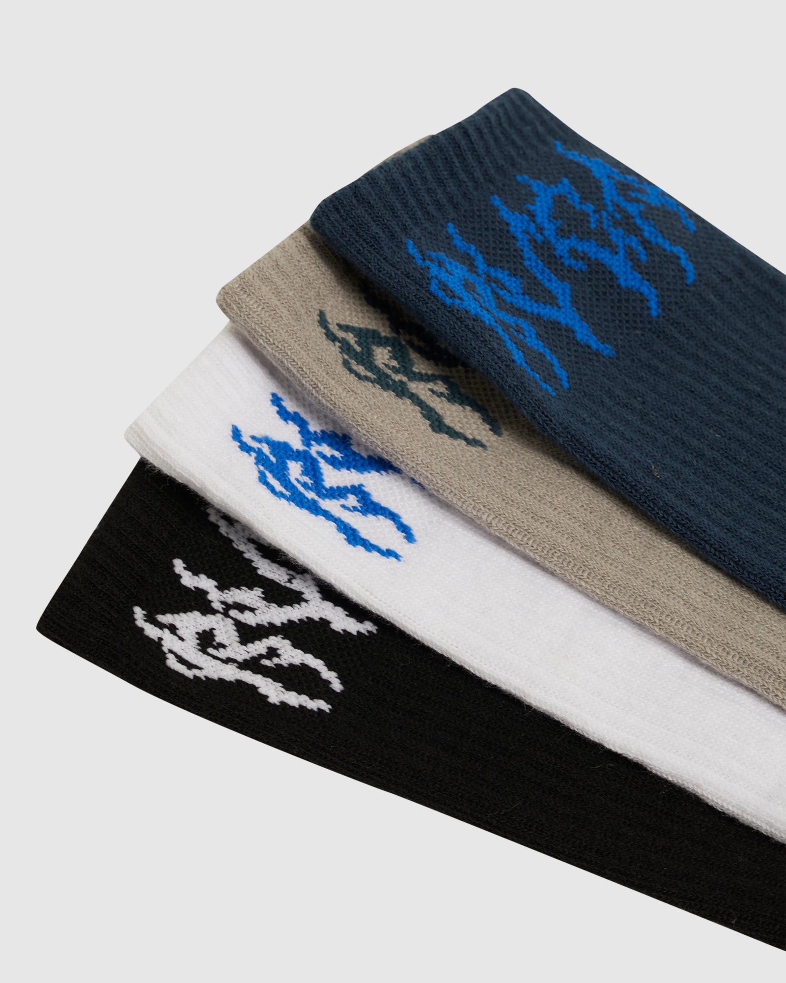 Mens RVCA Seasonal 4 Pack Socks