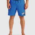 Mens Tabloid 17" Elastic Boardshorts