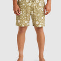 Mens Wildflower 17" Elastic Swim Shorts
