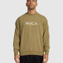 Mens Big RVCA Washed Crew