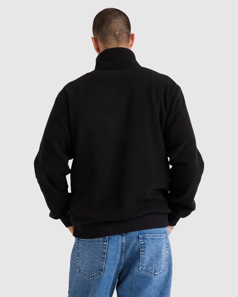 Mens Mini Flipped Polar Fleece Top