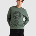 Mens Global RVCA Crew