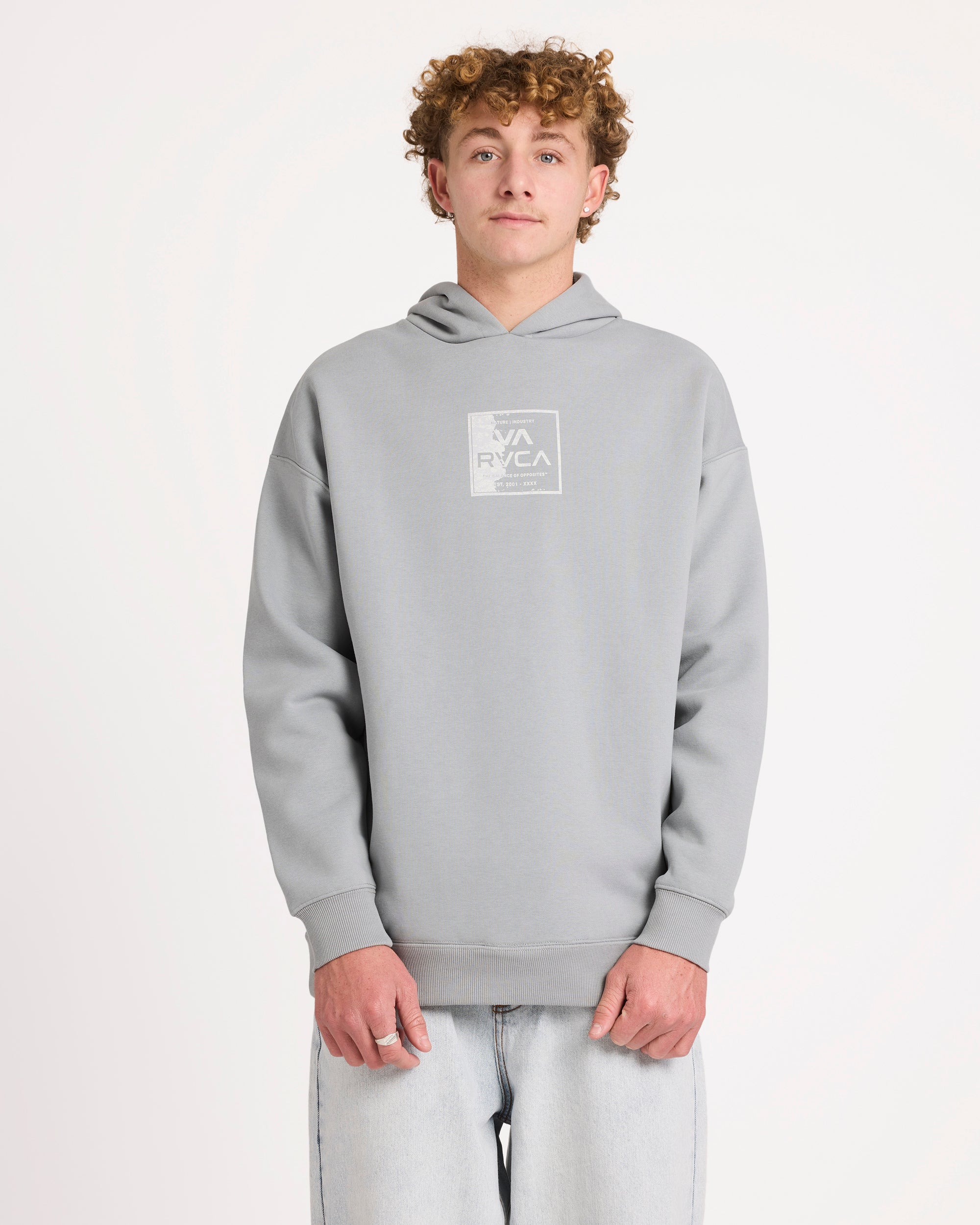 Mens VA Torn Pullover Hoodie