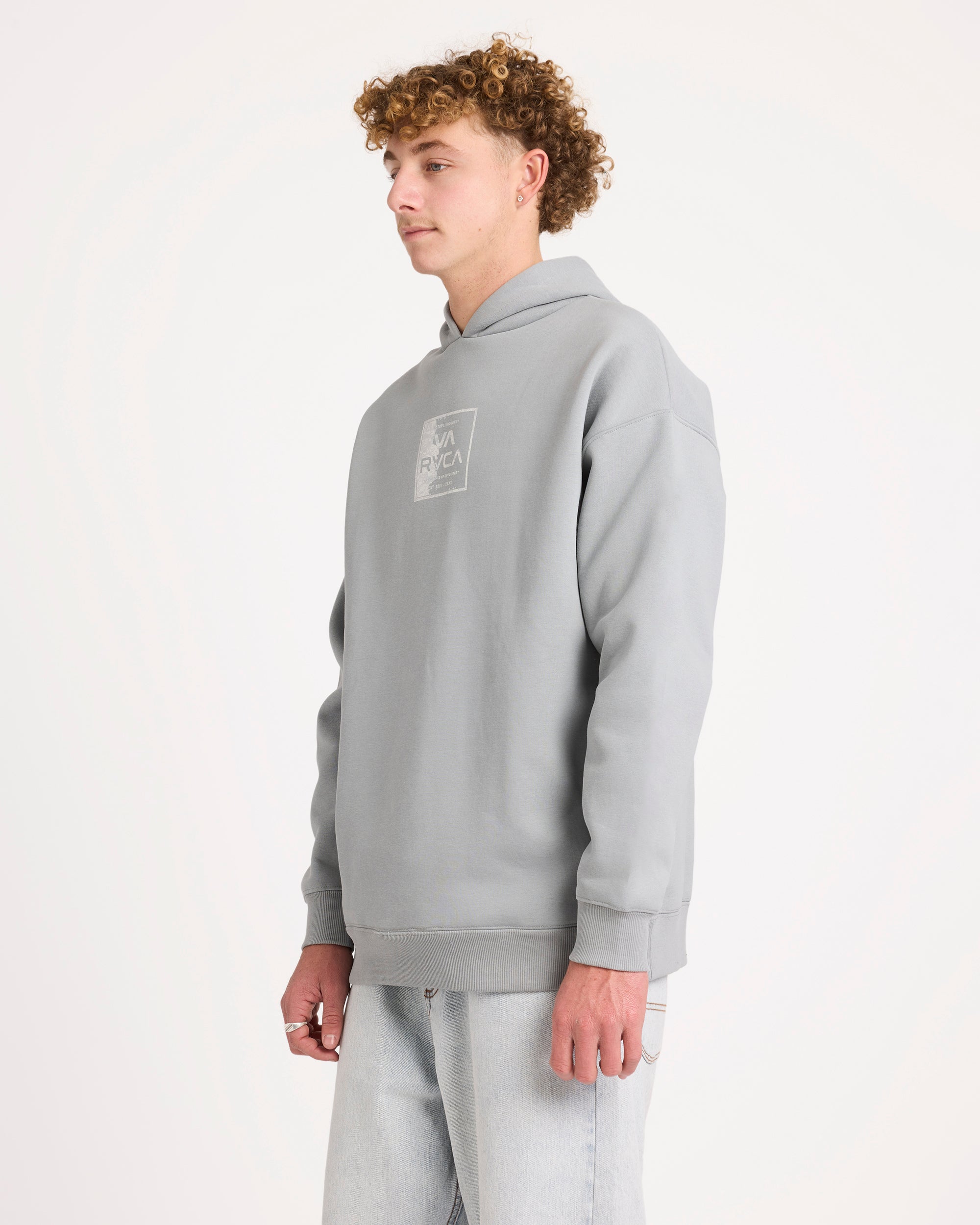 Mens VA Torn Pullover Hoodie