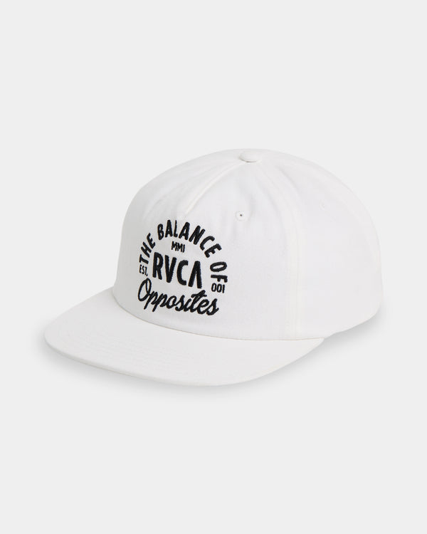 Mens Semi RVCA Snapback Cap