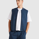 Mens Varsity Twill Vest