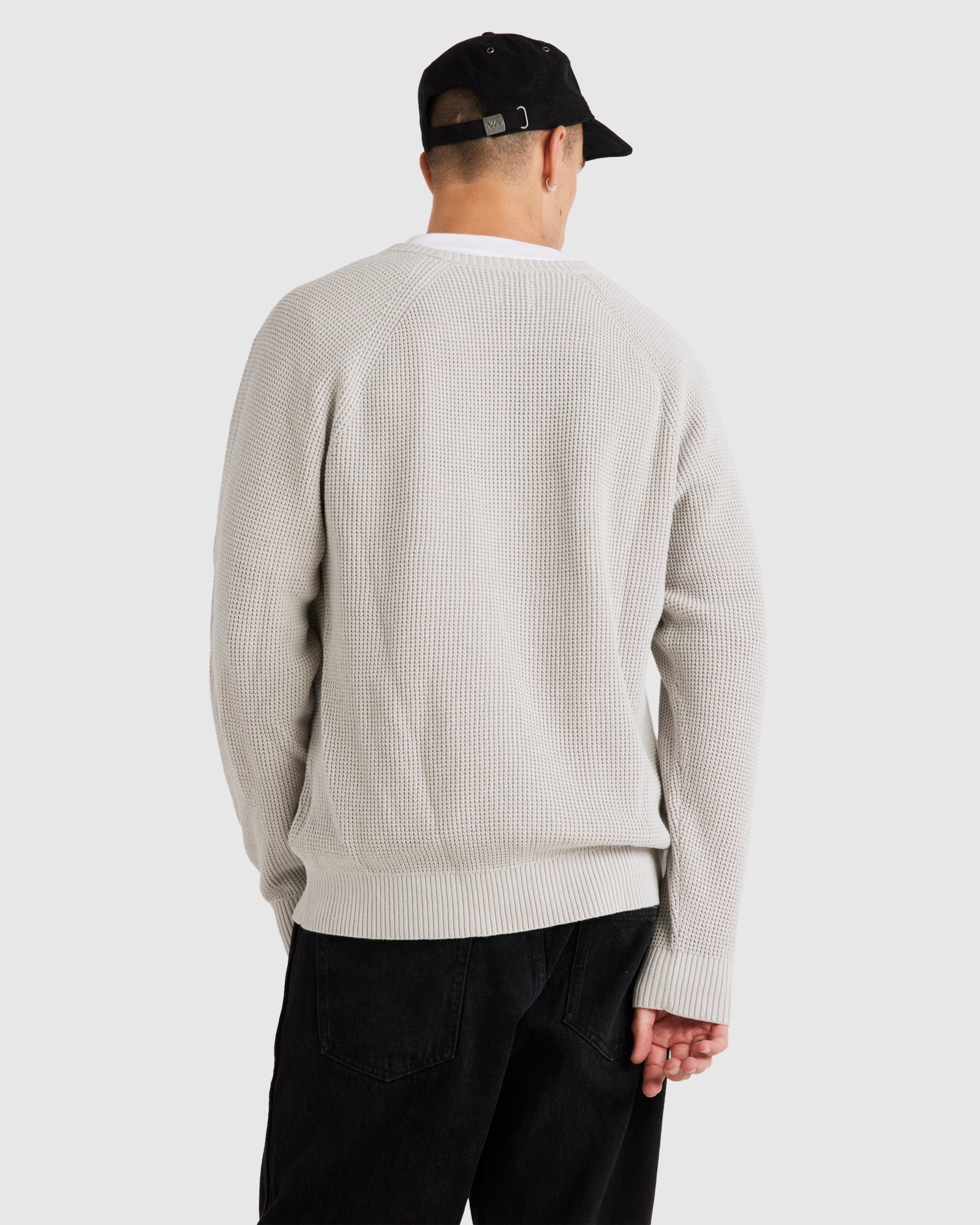 Mens Duke Raglan Knit Sweater