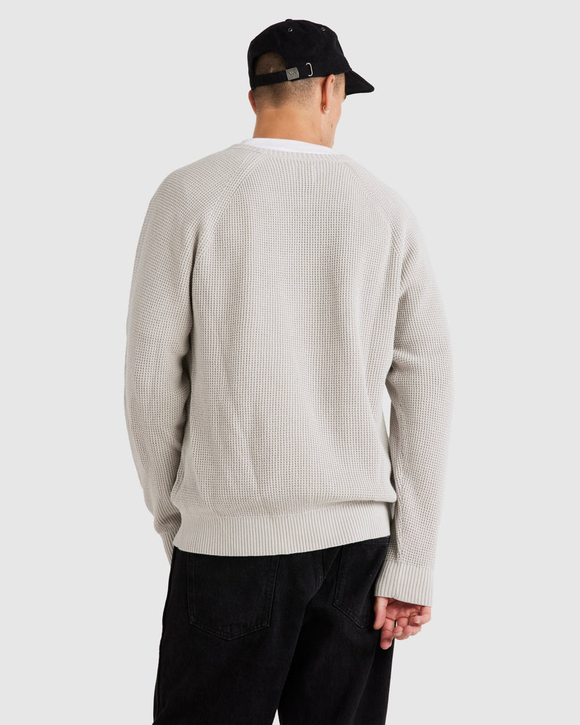 Mens Duke Raglan Knit Sweater