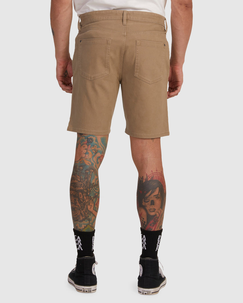 Mens Daggers Twill Walk Shorts