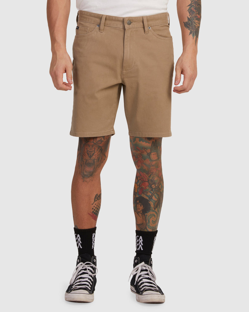 Mens Daggers Twill Walk Shorts