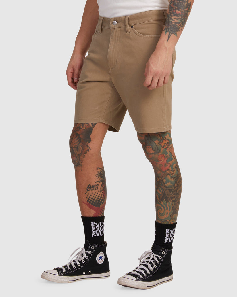 Mens Daggers Twill Walk Shorts