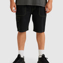 Mens Elastic Utility Walk Shorts