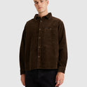 Mens Wide Load Cord Long Sleeve Shirt