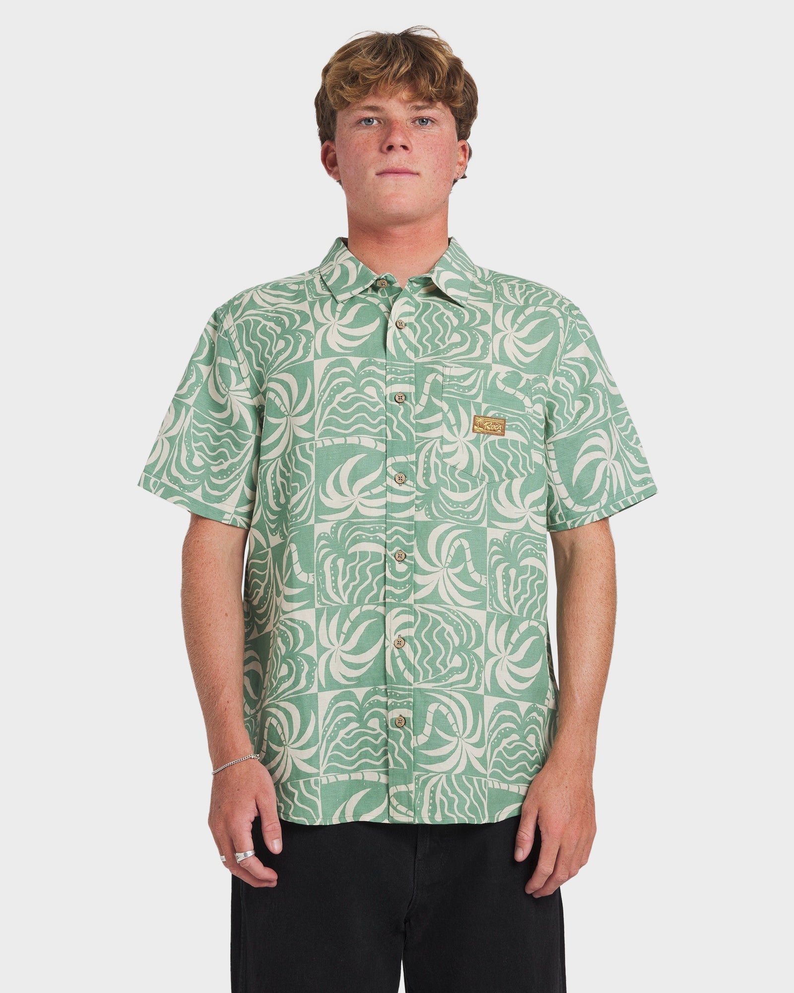 Mens Exotica Short Sleeve Shirt